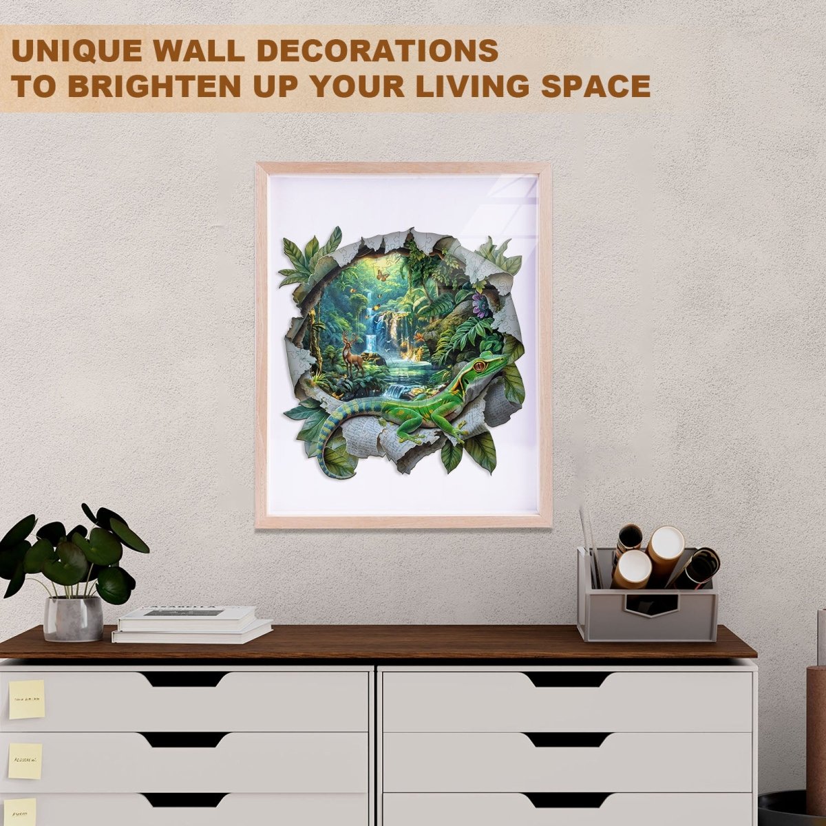 Paper World Wooden Jigsaw Puzzle - KAAYEE Puzzle