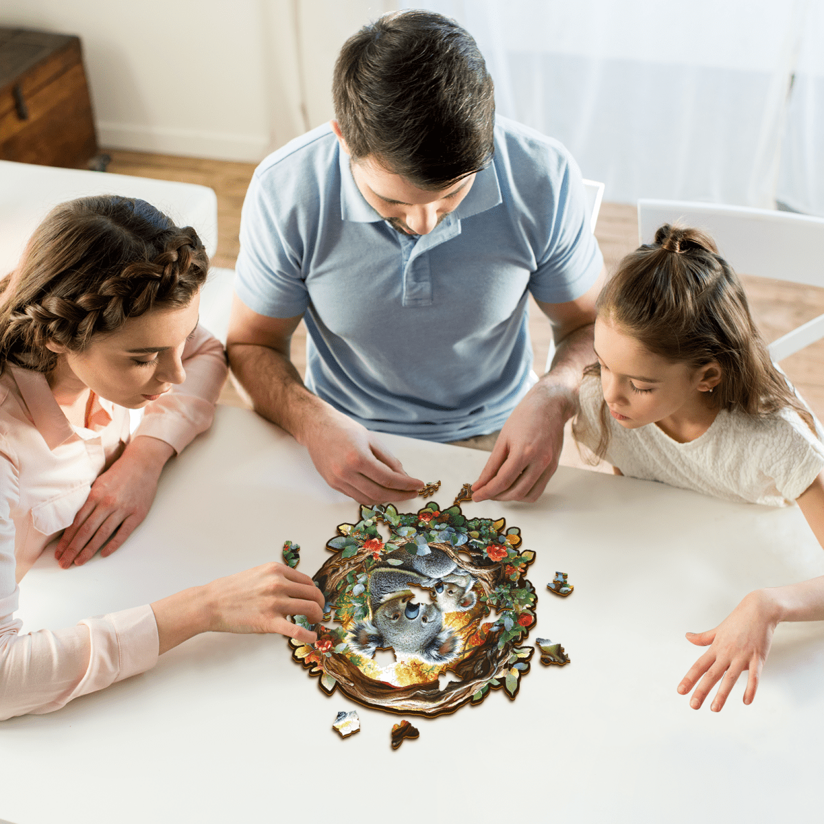 Parent Child Koala Wooden Jigsaw Puzzle - KAAYEE Puzzle