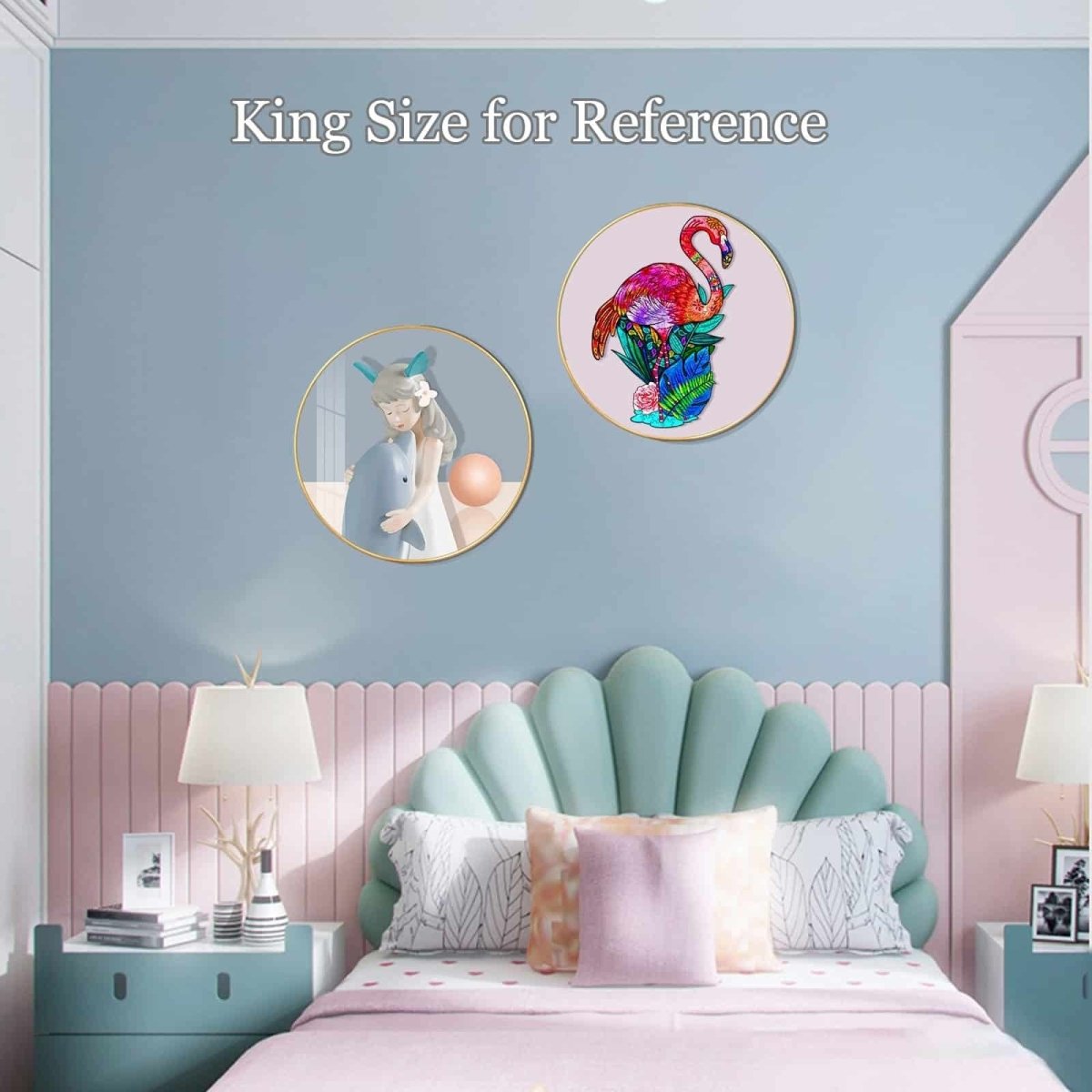 PASSIONATE FLAMINGO Wooden Jigsaw Puzzle - KAAYEE Puzzle