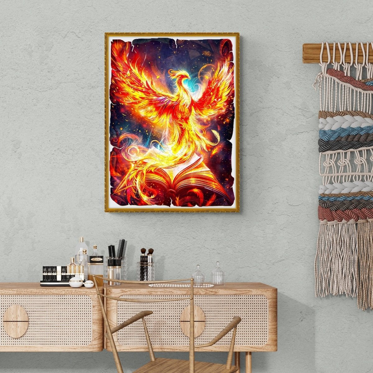 Phoenix Legends Wooden Jigsaw Puzzle - KAAYEE Puzzle