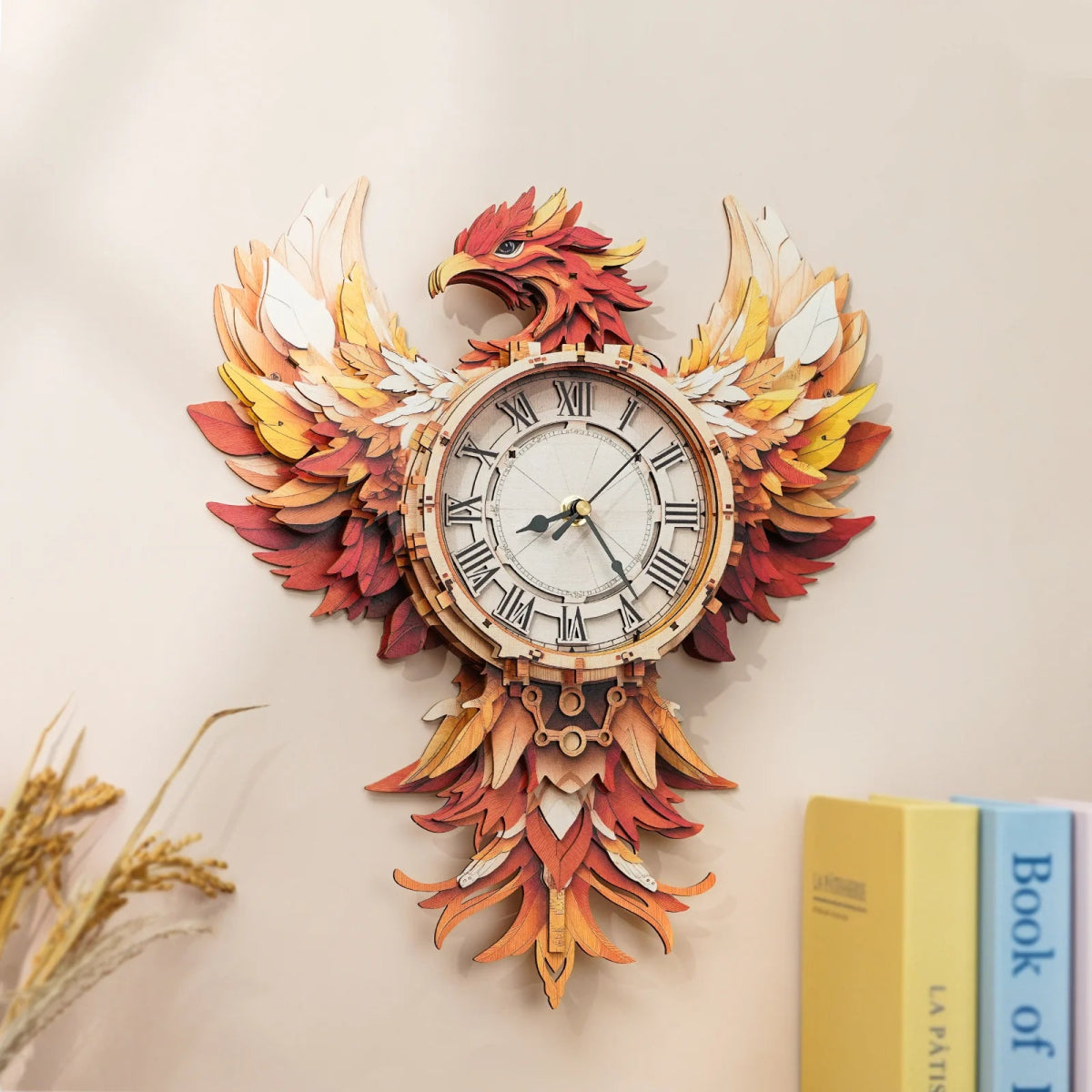 Phoenix Wooden Clock Kit - KAAYEE Puzzle