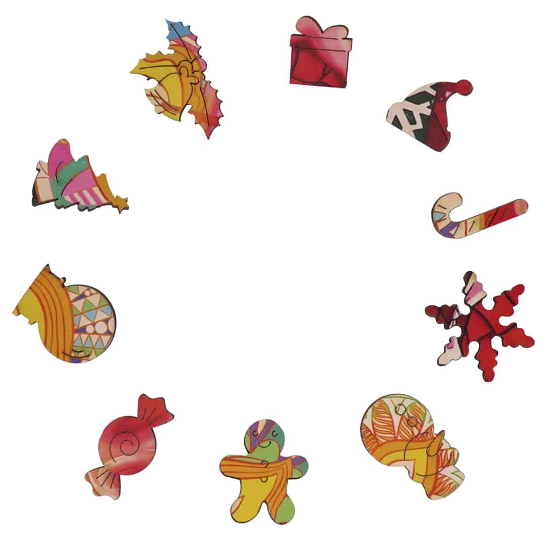 PULSATING CANDLE Wooden Jigsaw Puzzle - KAAYEE Puzzle