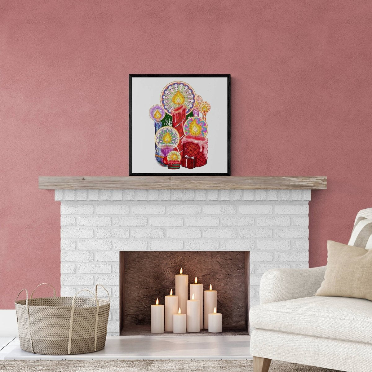 PULSATING CANDLE Wooden Jigsaw Puzzle - KAAYEE Puzzle