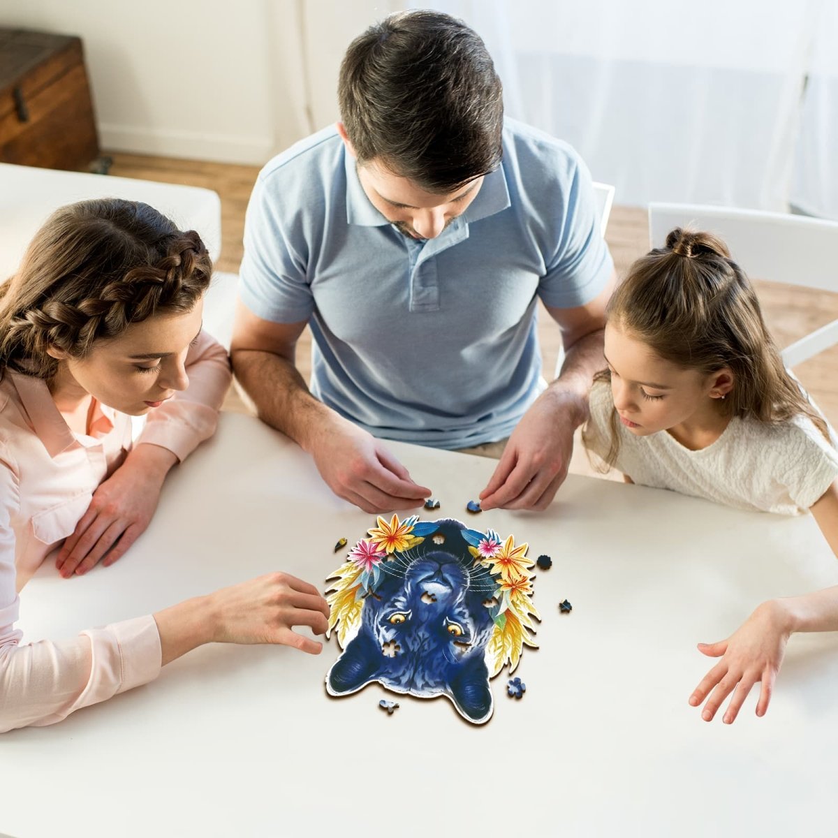 Resolute Black Panther Wooden Jigsaw Puzzle - KAAYEE Puzzle