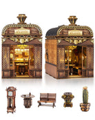 Retro Train Book Nook - KAAYEE Puzzle