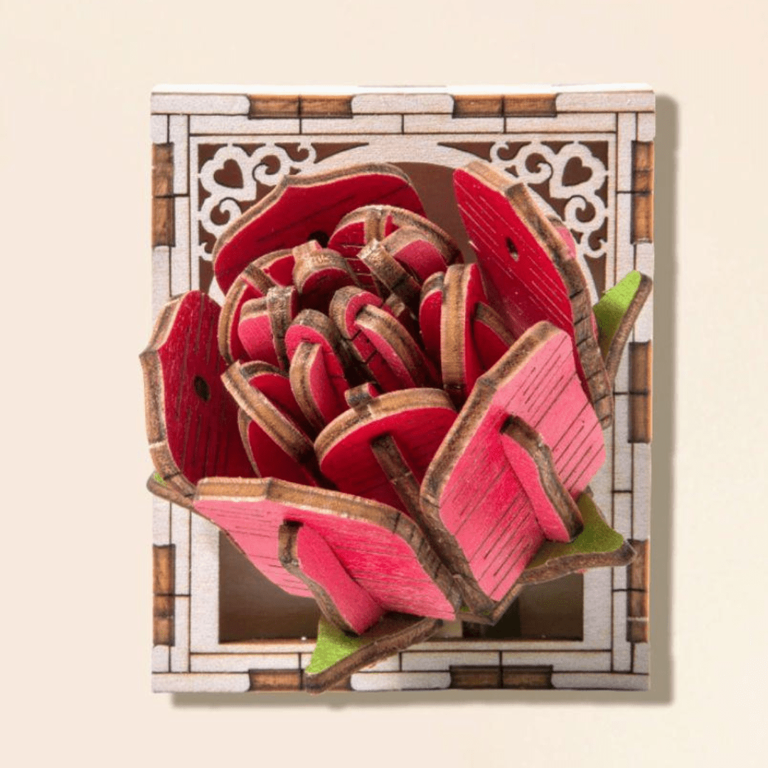 Rose Fridge Magnet Kit - KAAYEE Puzzle