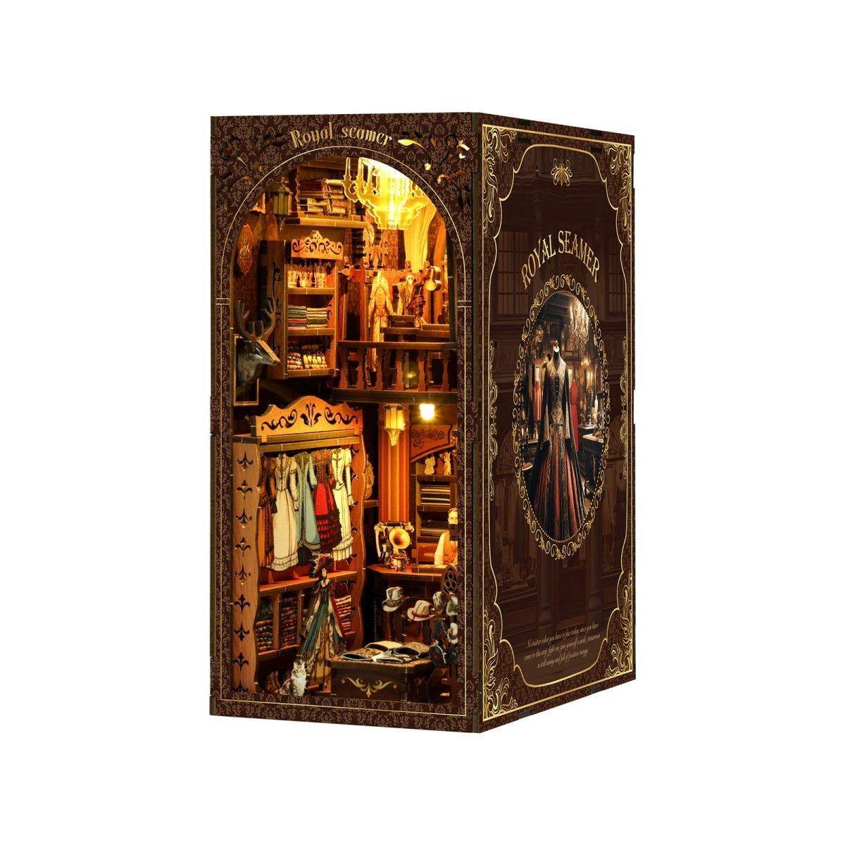 Royal Tailoring Shop Book Nook Kit - KAAYEE Puzzle