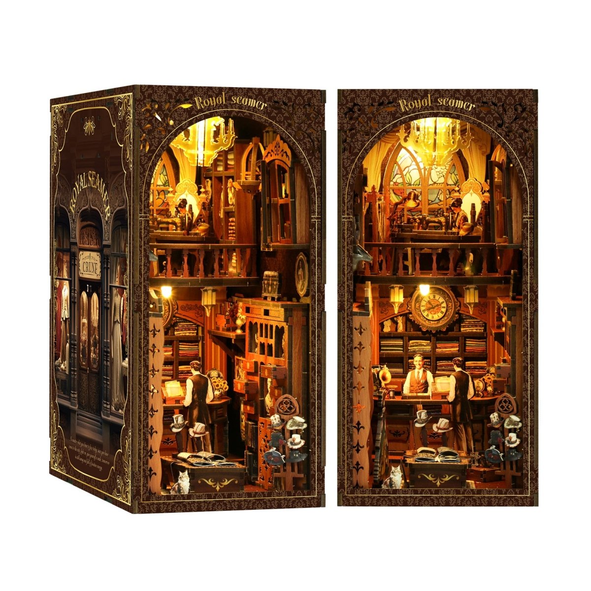Royal Tailoring Shop Book Nook Kit - KAAYEE Puzzle