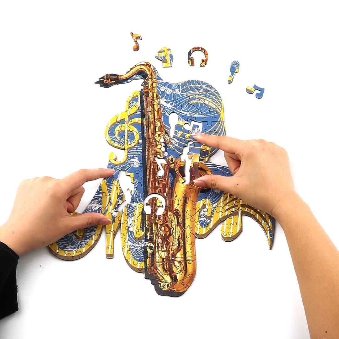 SACHS Wooden Jigsaw Puzzle - KAAYEE Puzzle