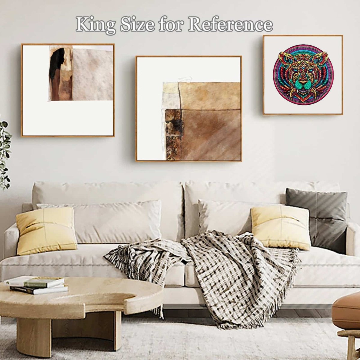 SACRED TIGER Wooden Jigsaw Puzzle - KAAYEE Puzzle