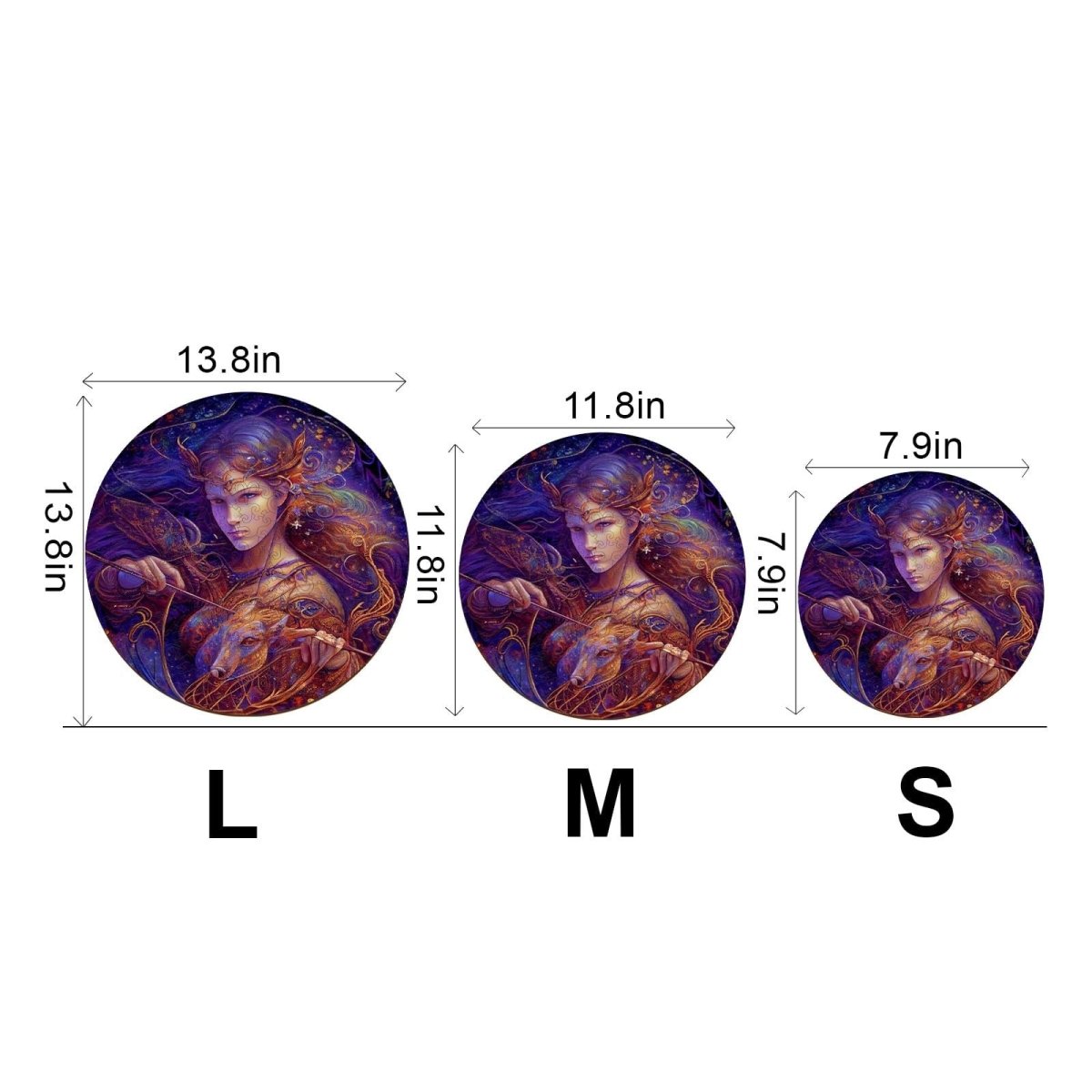 Sagittarius Wooden Jigsaw Puzzle - KAAYEE Puzzle