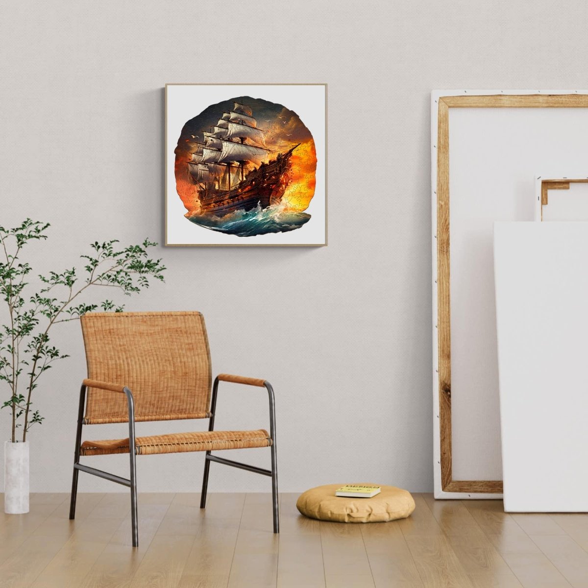 Sailboat at Sunset Wooden Jigsaw Puzzle - KAAYEE Puzzle