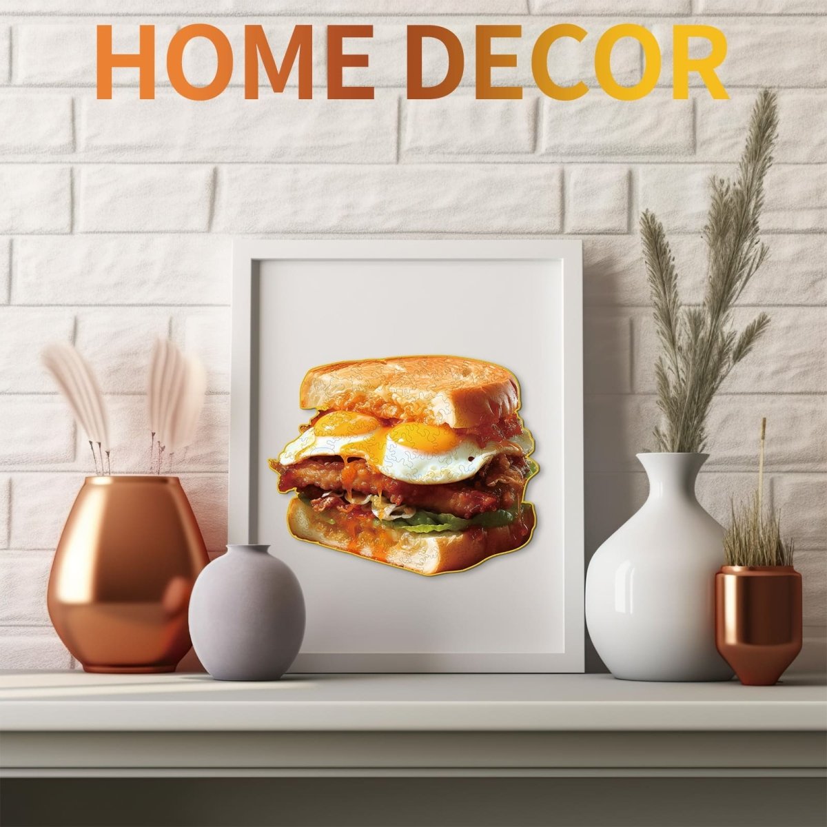 Sandwich Wooden Jigsaw Puzzle - KAAYEE Puzzle