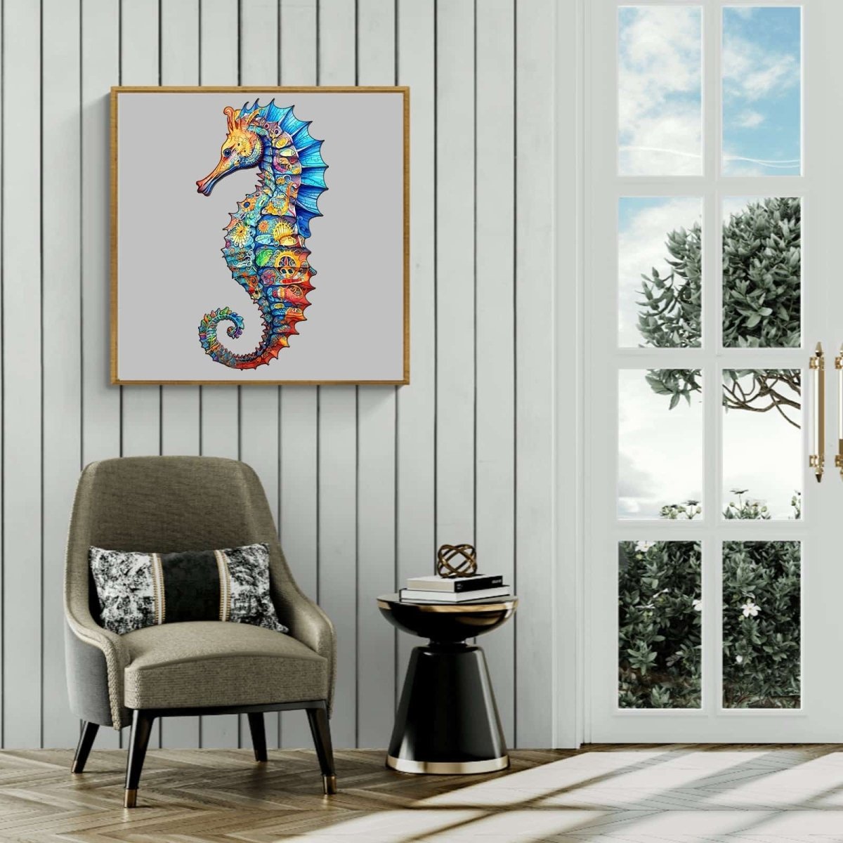 Seahorse Wooden Jigsaw Puzzle - KAAYEE Puzzle