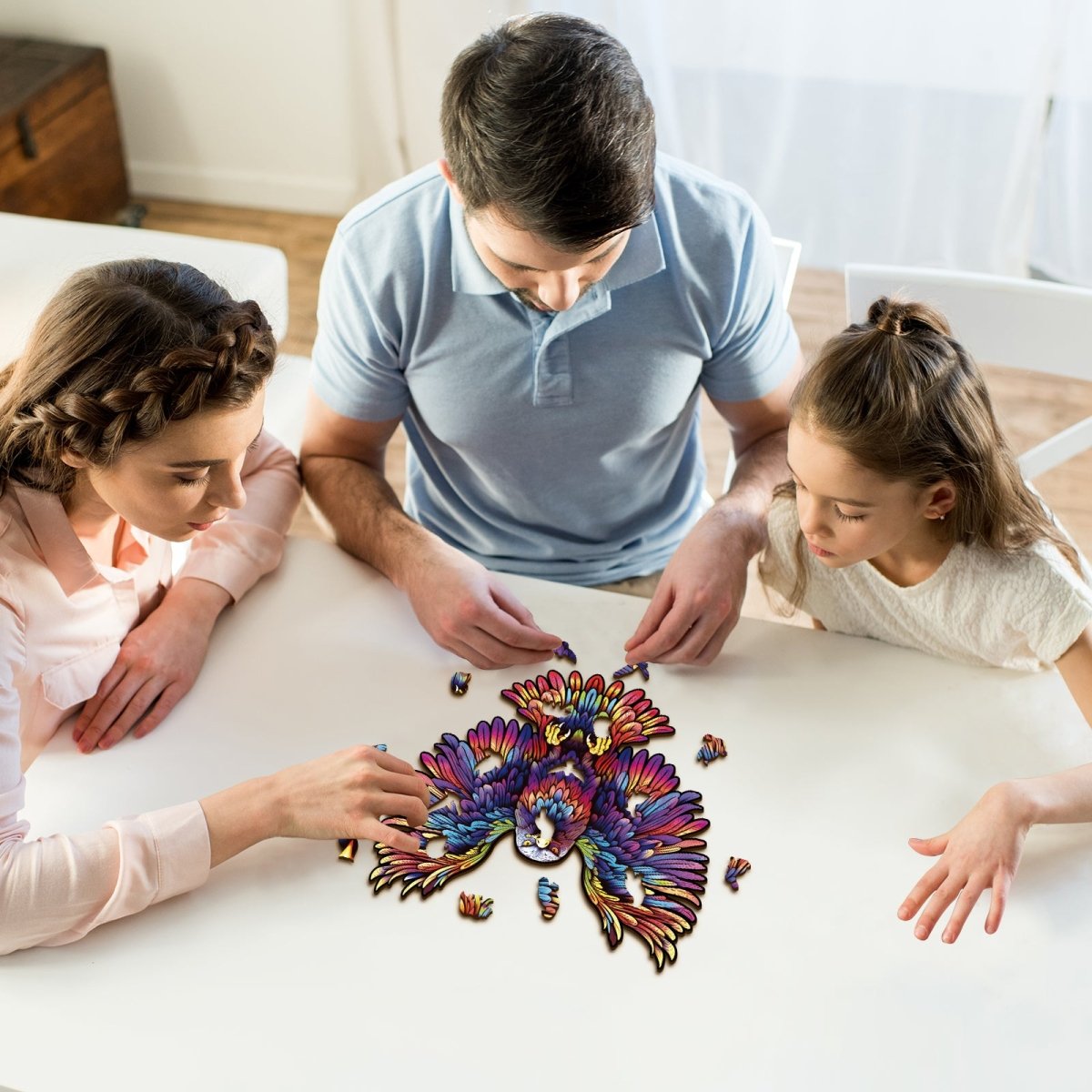 Soaring Eagle Wooden Jigsaw Puzzle - KAAYEE Puzzle