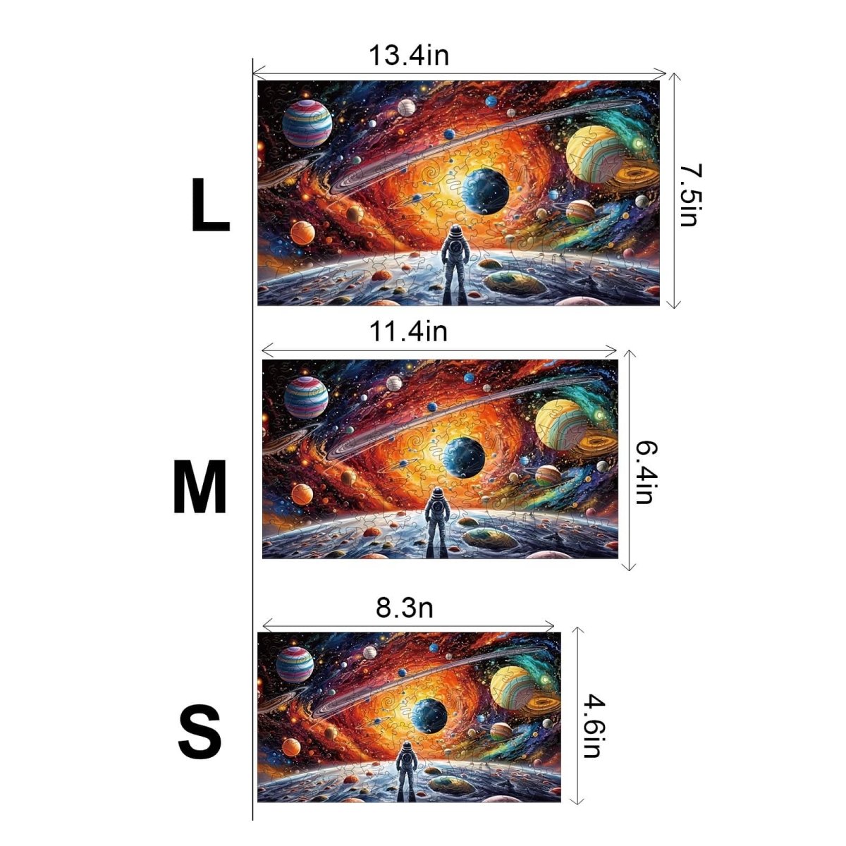 Solar System Wooden Jigsaw Puzzle - KAAYEE Puzzle