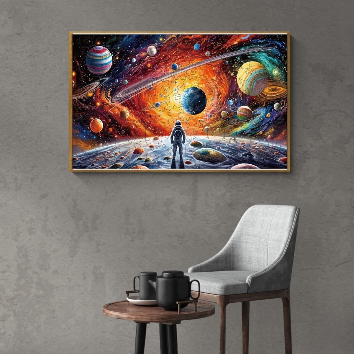 Solar System Wooden Jigsaw Puzzle - KAAYEE Puzzle