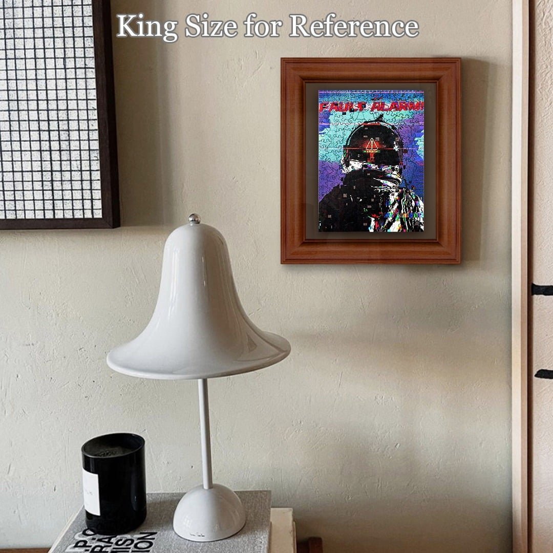 SPACE CRISIS Wooden Jigsaw Puzzle - KAAYEE Puzzle