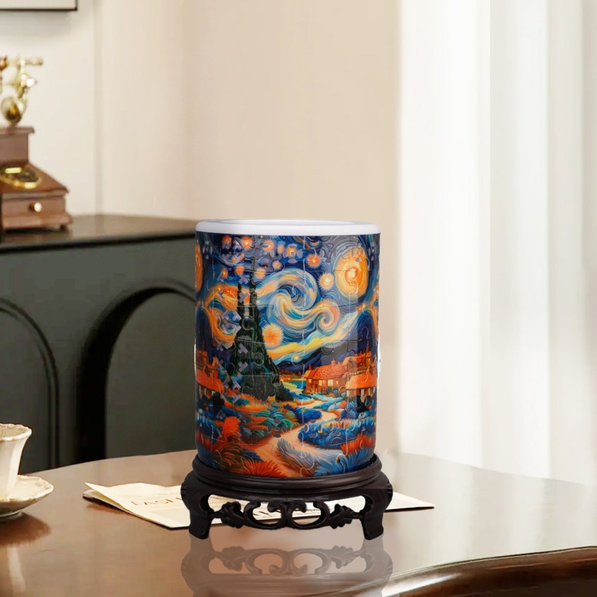 Starry Night 3D Vase Puzzle Kit - KAAYEE Puzzle