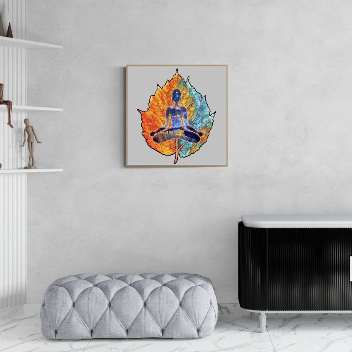 Starry Sky Meditation Wooden Jigsaw Puzzle - KAAYEE Puzzle