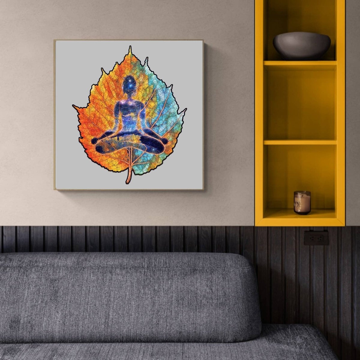 Starry Sky Meditation Wooden Jigsaw Puzzle - KAAYEE Puzzle