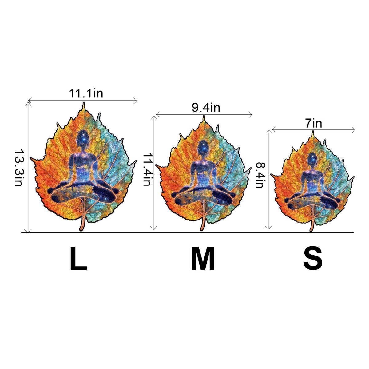 Starry Sky Meditation Wooden Jigsaw Puzzle - KAAYEE Puzzle