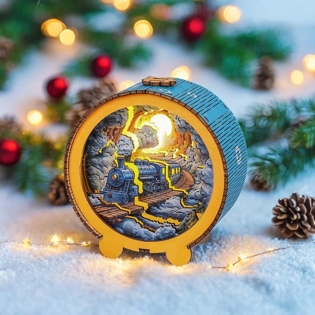Steam Train Night Light - KAAYEE Puzzle