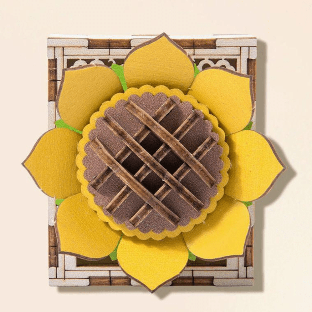Sunflower Fridge Magnet Kit - KAAYEE Puzzle