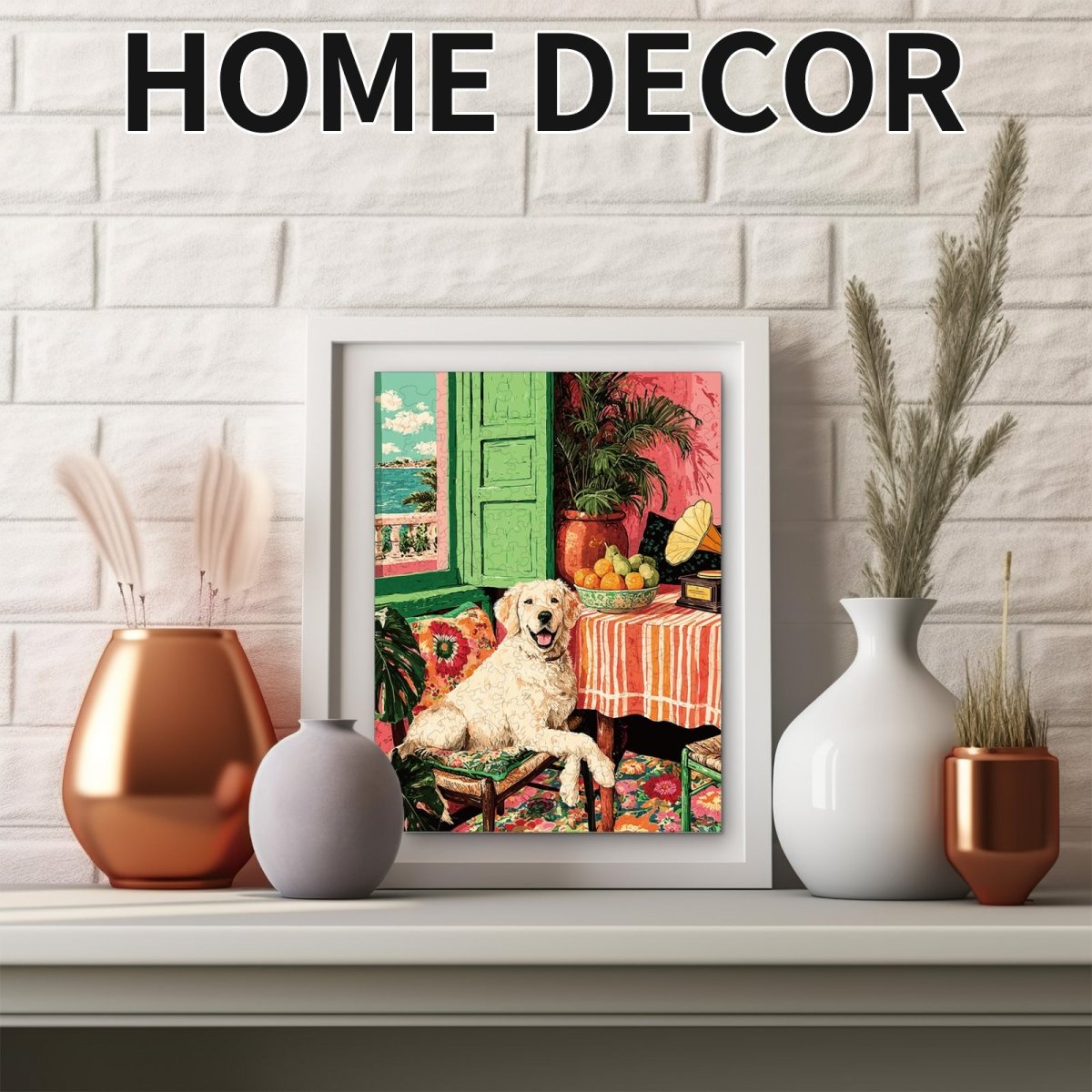 Sunny Golden Corner Wooden Jigsaw Puzzle - KAAYEE Puzzle