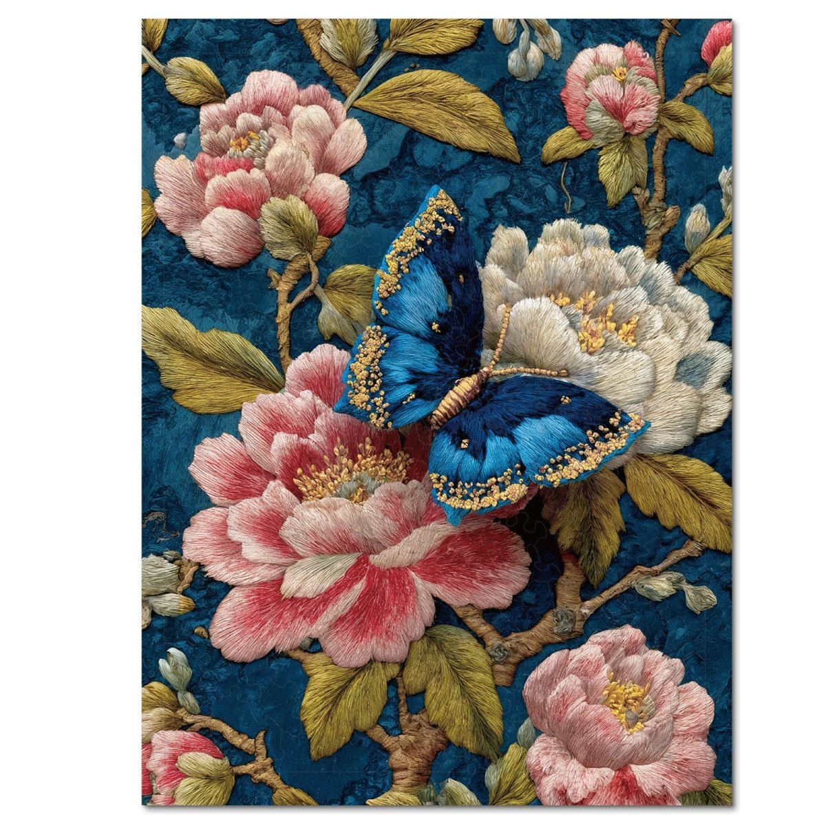 The Gilded Butterfly Wooden Jigsaw Puzzle - KAAYEE Puzzle