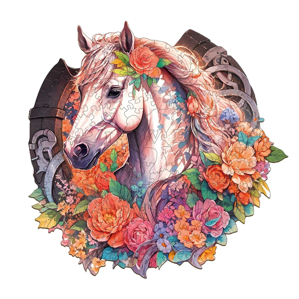 The Loyal Horse Wooden Jigsaw Puzzle - KAAYEE Puzzle