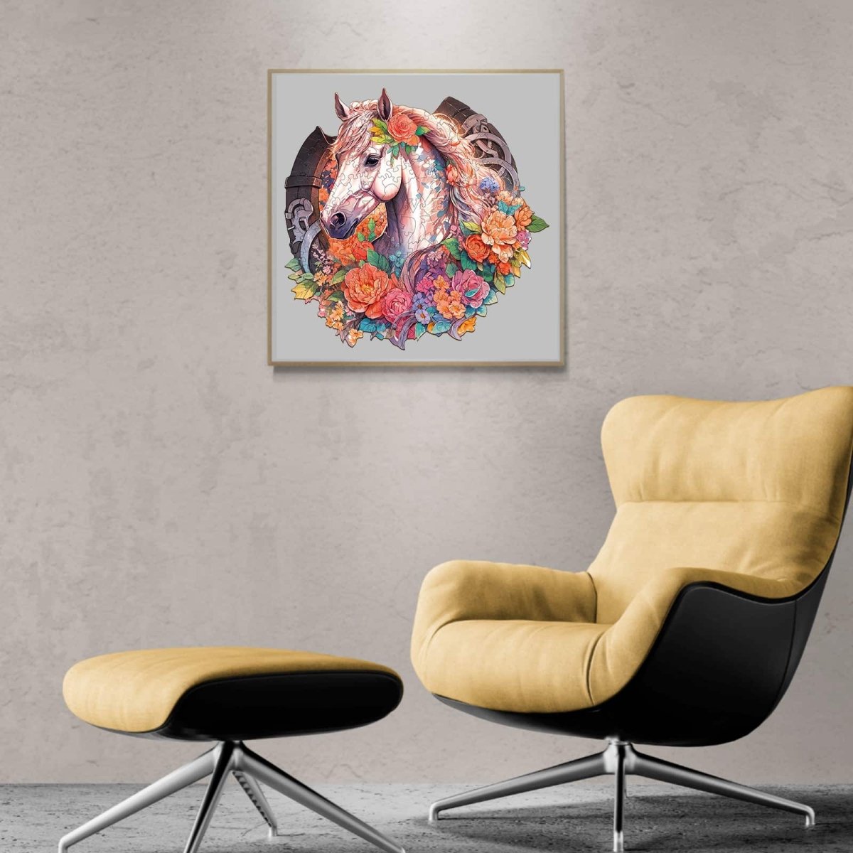 The Loyal Horse Wooden Jigsaw Puzzle - KAAYEE Puzzle