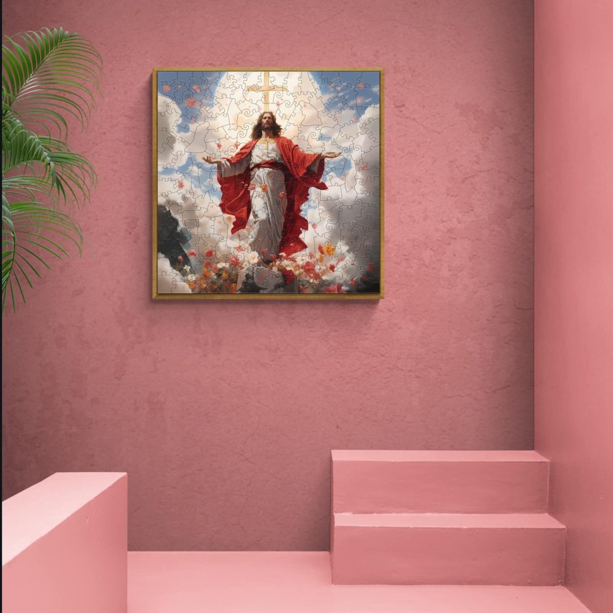 The Passion of Jesus (Heaven) Wooden Jigsaw Puzzle - KAAYEE Puzzle