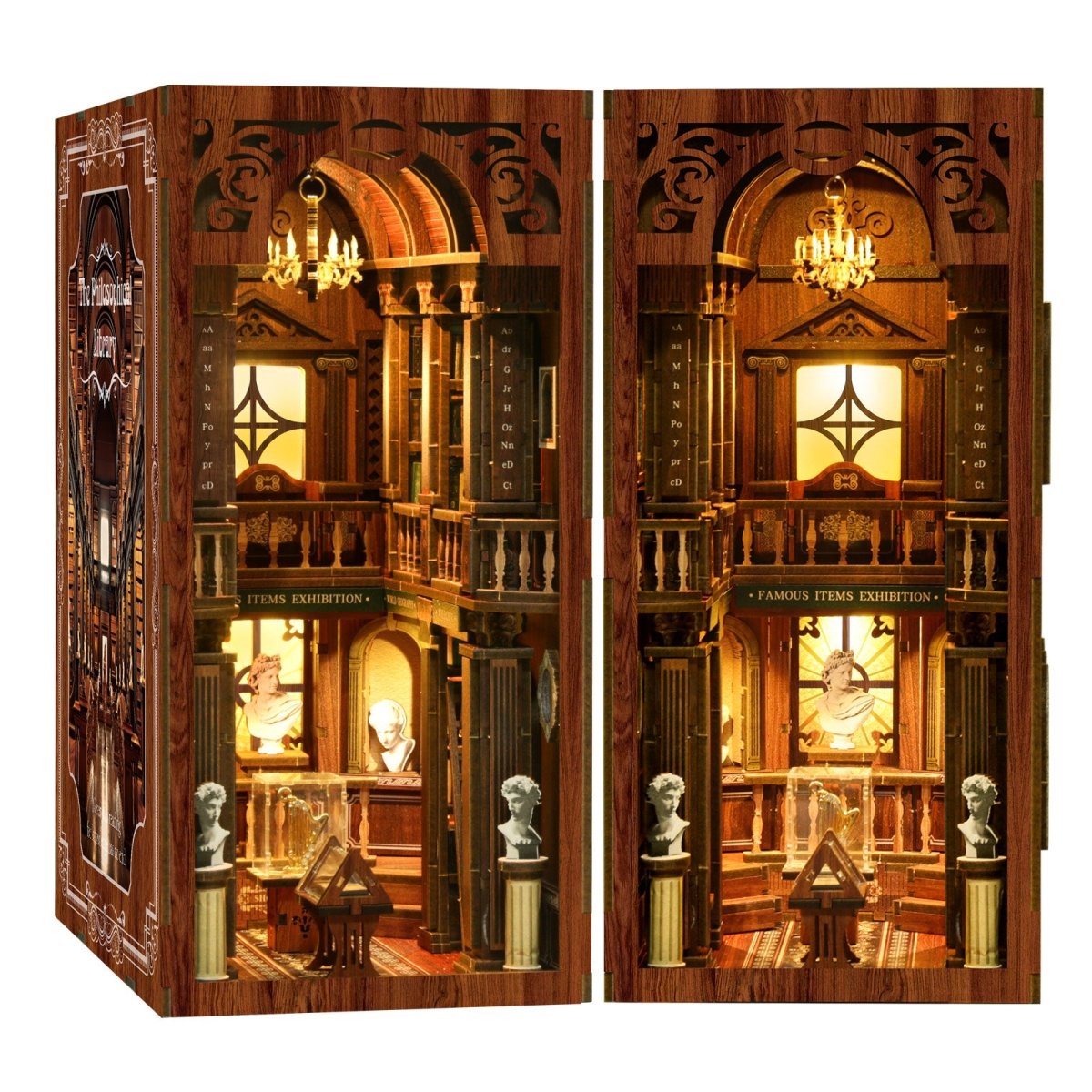 The Philosophical Library Book Nook Kit - KAAYEE Puzzle