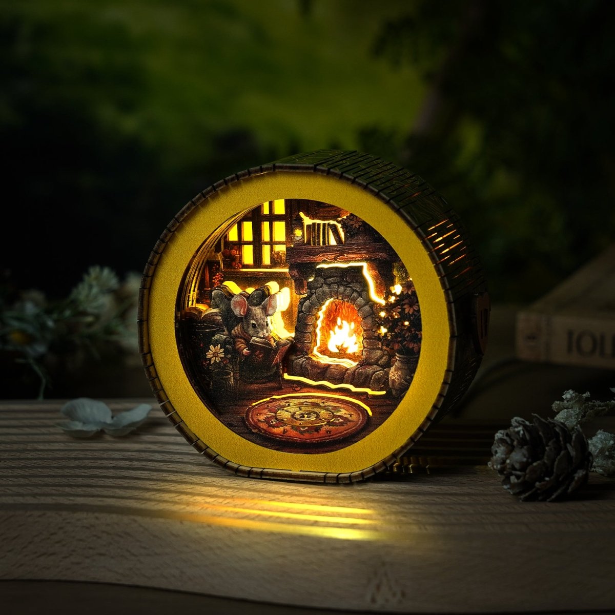 The Warmth in Winter Night Light - KAAYEE Puzzle