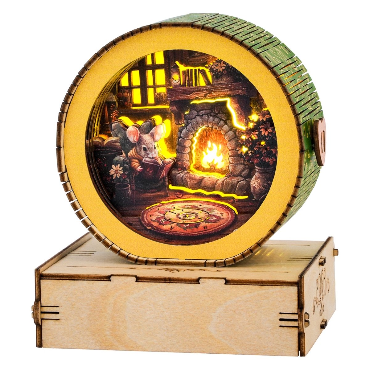 The Warmth in Winter Night Light - KAAYEE Puzzle