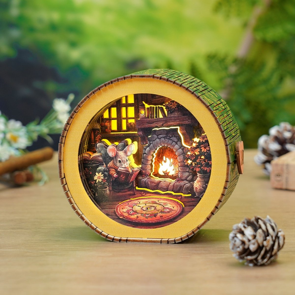 The Warmth in Winter Night Light - KAAYEE Puzzle