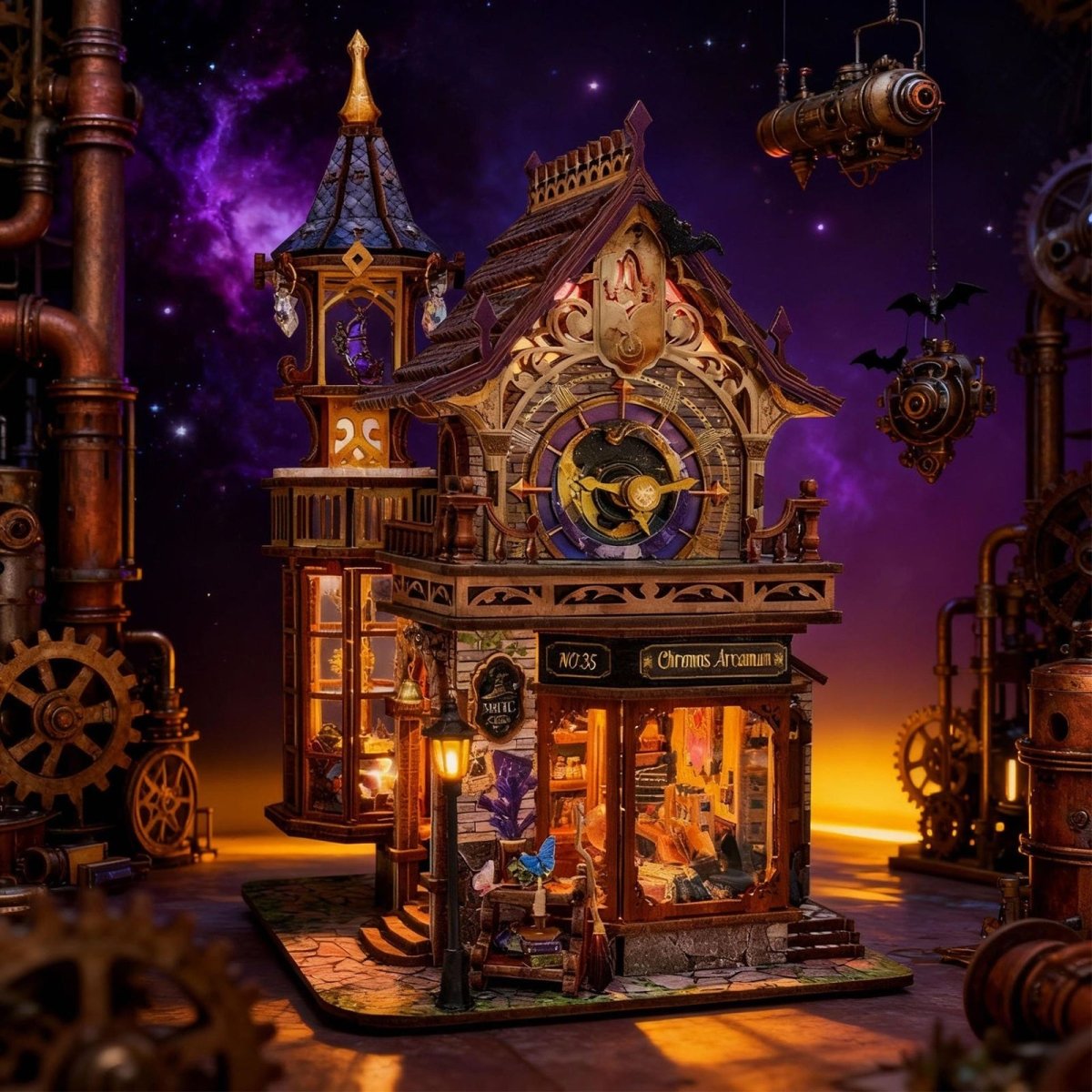 Time Magic Club DIY Miniature House - KAAYEE Puzzle
