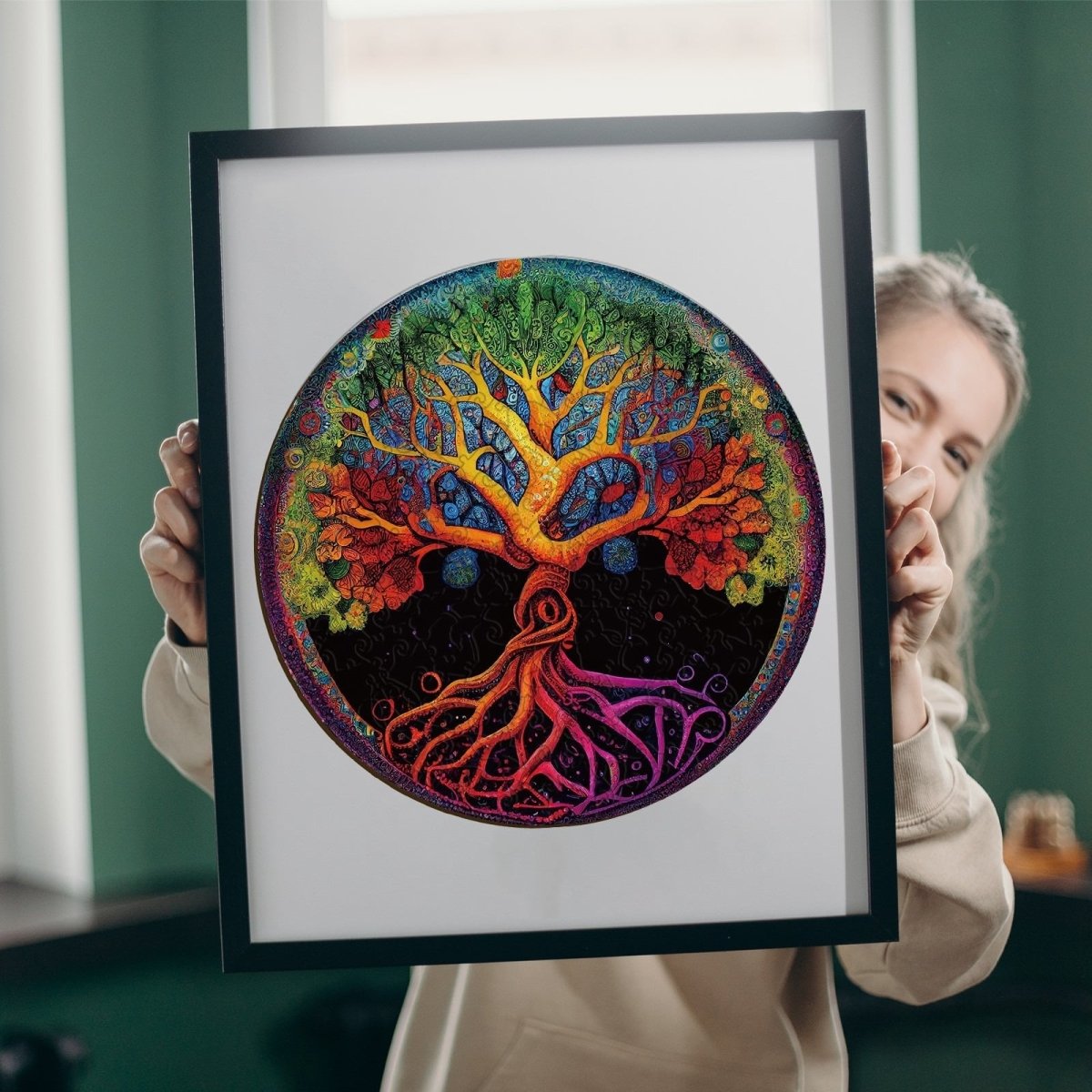 Tree of Life 3 Wooden Jigsaw Puzzle - KAAYEE Puzzle