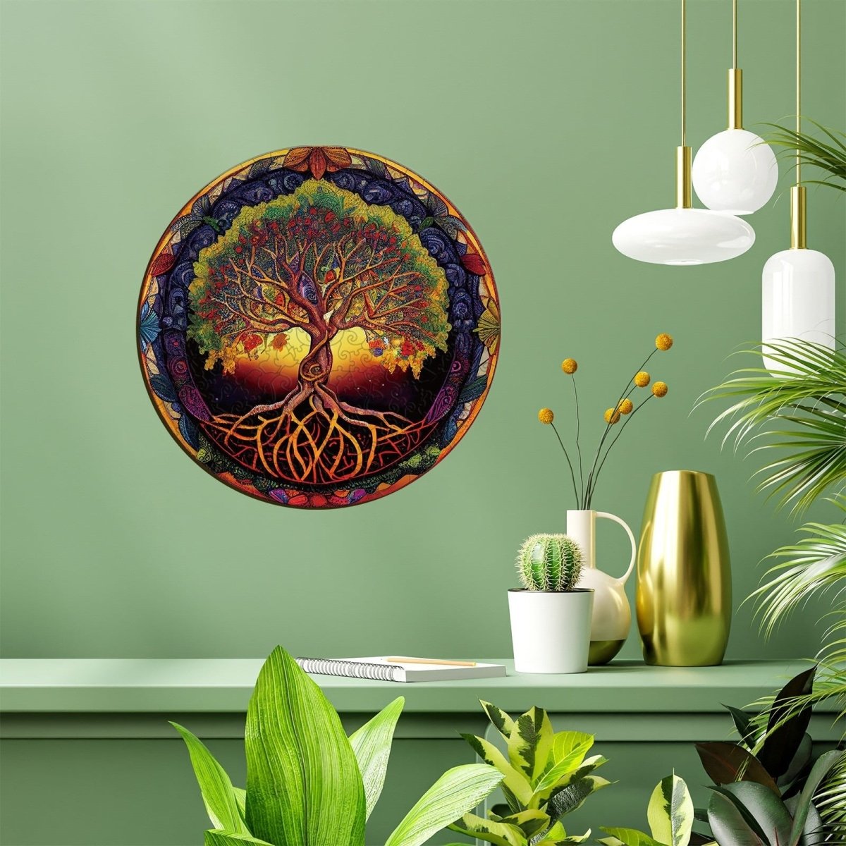 Tree of Life 4 Wooden Jigsaw Puzzle - KAAYEE Puzzle
