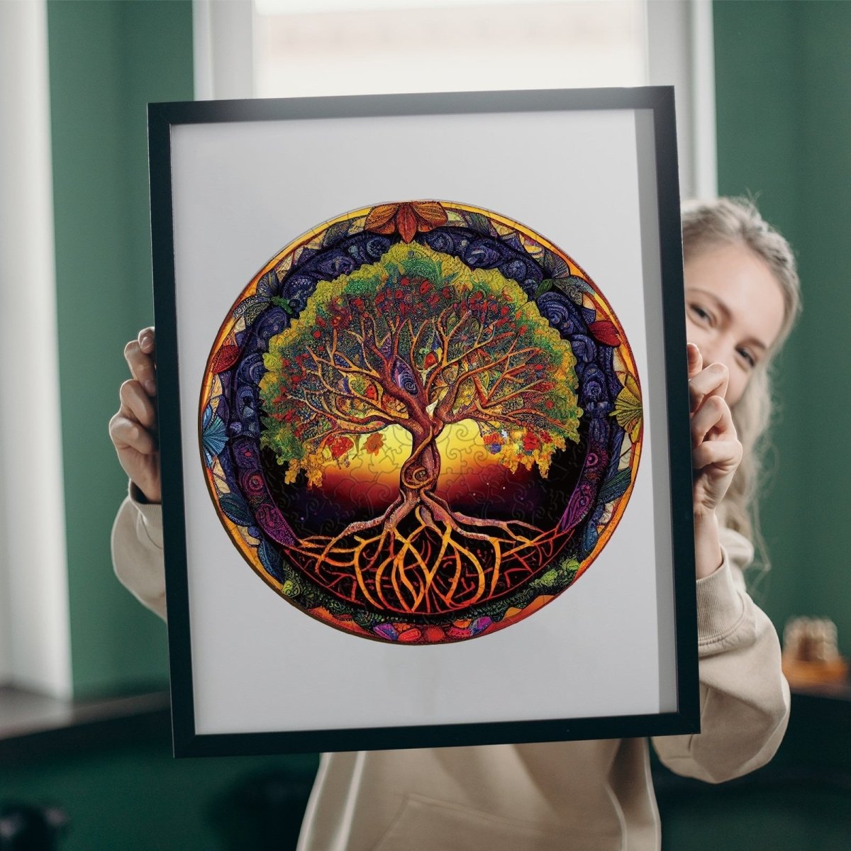 Tree of Life 4 Wooden Jigsaw Puzzle - KAAYEE Puzzle