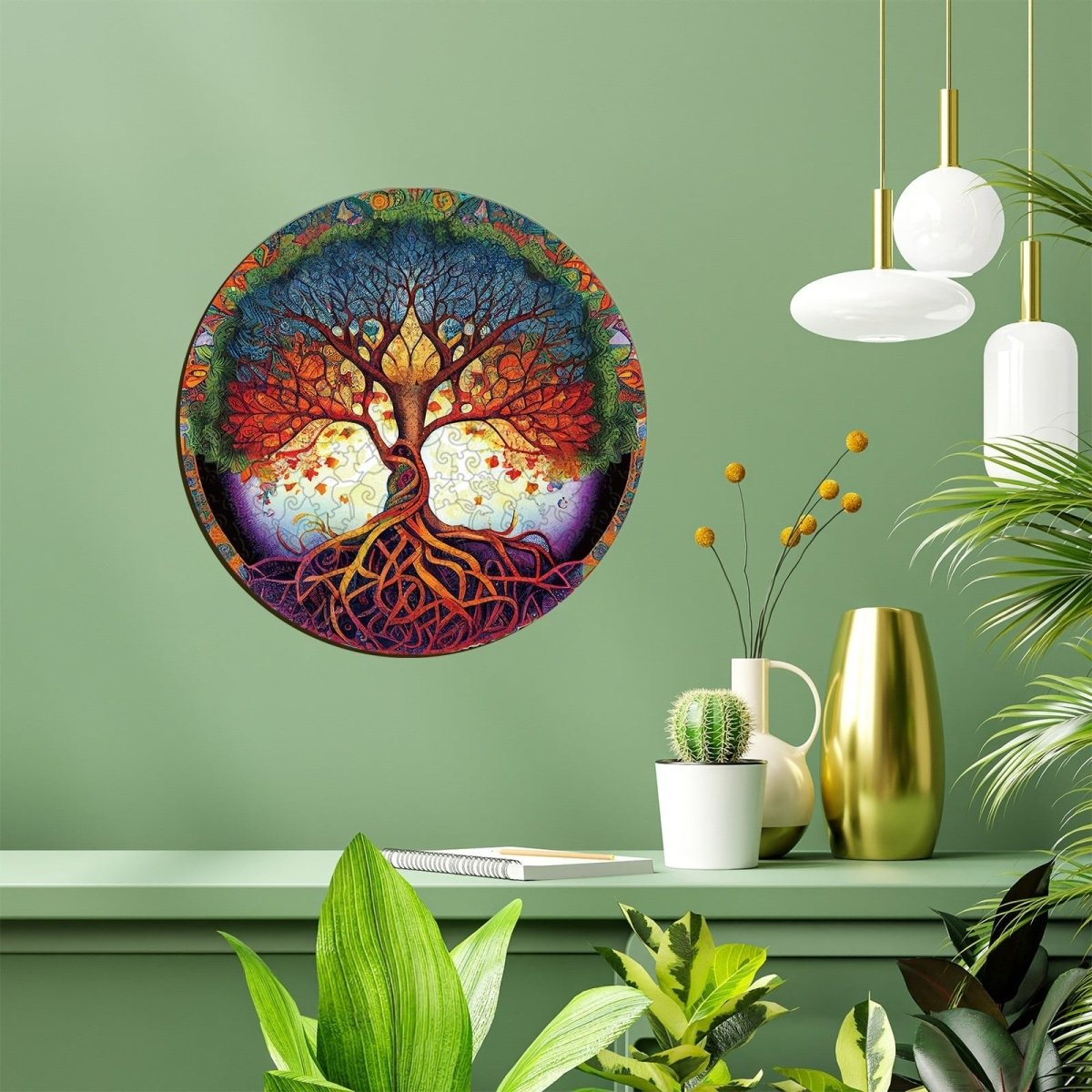 Tree of Life 6 Wooden Jigsaw Puzzle - KAAYEE Puzzle