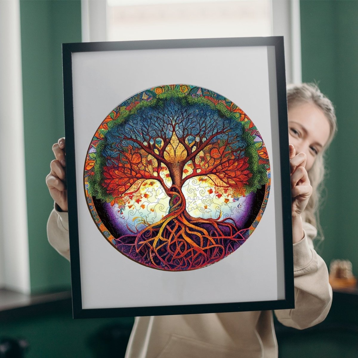 Tree of Life 6 Wooden Jigsaw Puzzle - KAAYEE Puzzle