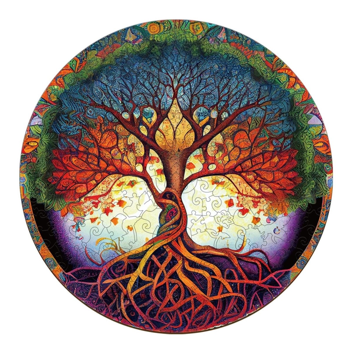Tree of Life 6 Wooden Jigsaw Puzzle - KAAYEE Puzzle