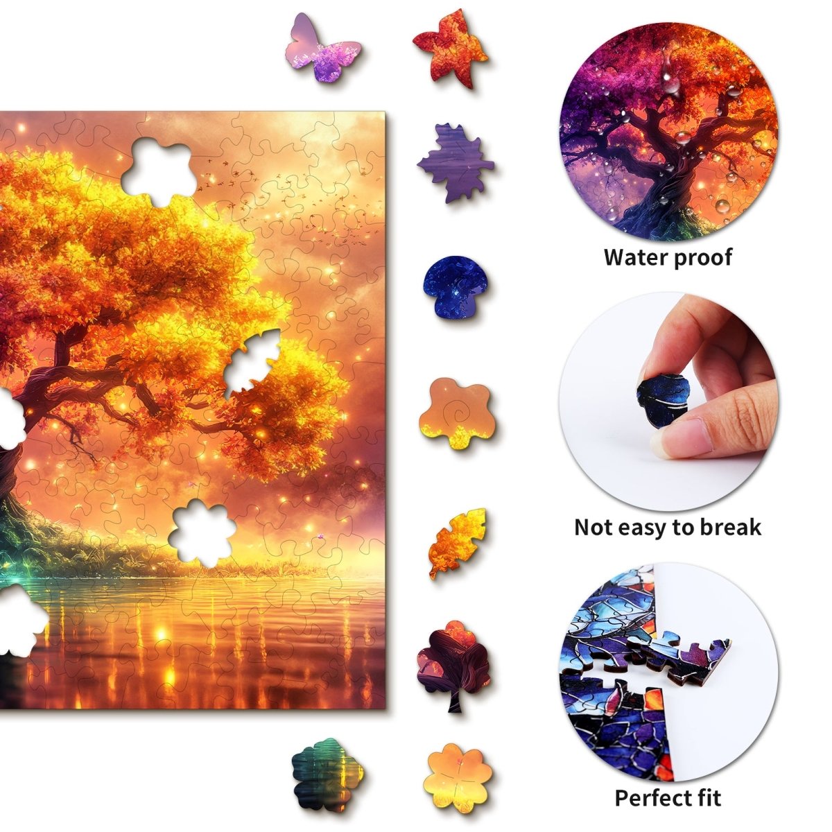 Tree of Life Wooden Jigsaw Puzzle - KAAYEE Puzzle