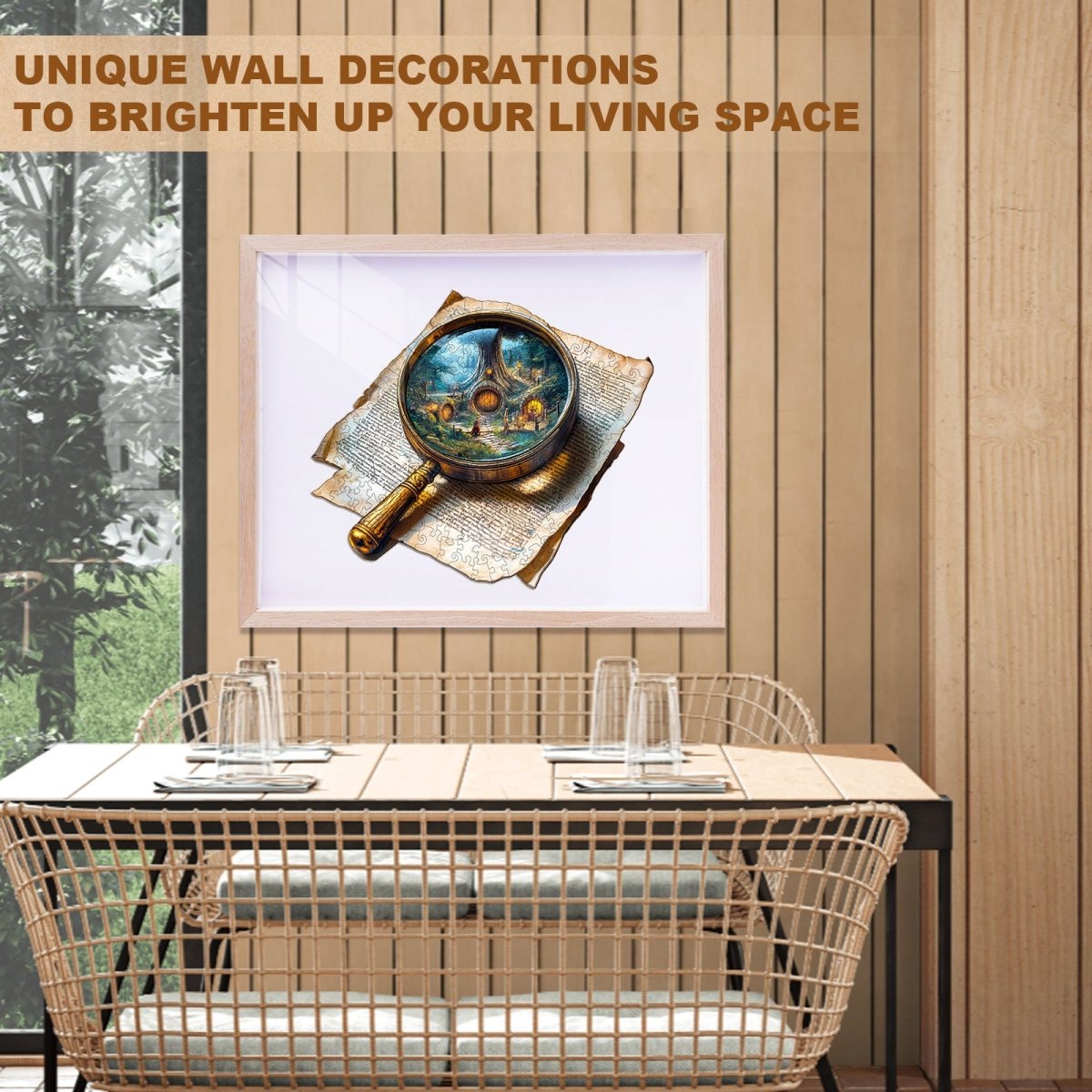 Truth Lens Wooden Jigsaw Puzzle - KAAYEE Puzzle