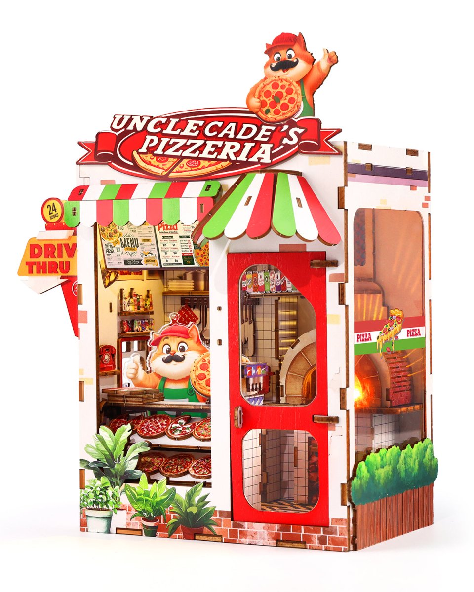 Uncle Cade's Pizzeria Book Nook Kit - KAAYEE Puzzle