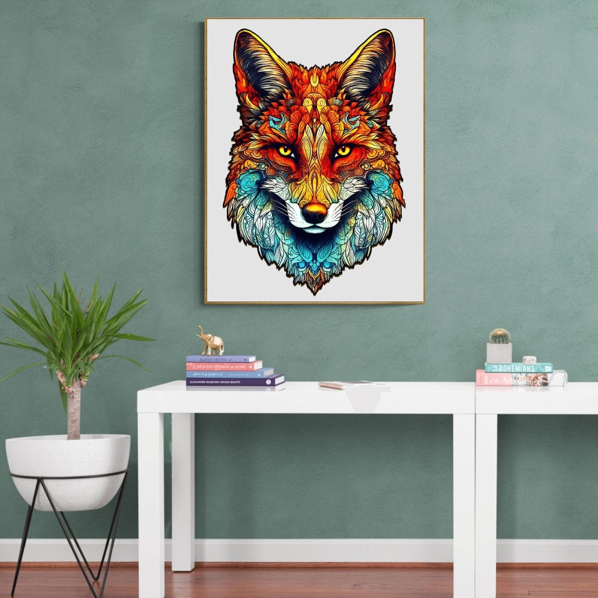 Uncontrolled Fox Wooden Jigsaw Puzzle - KAAYEE Puzzle