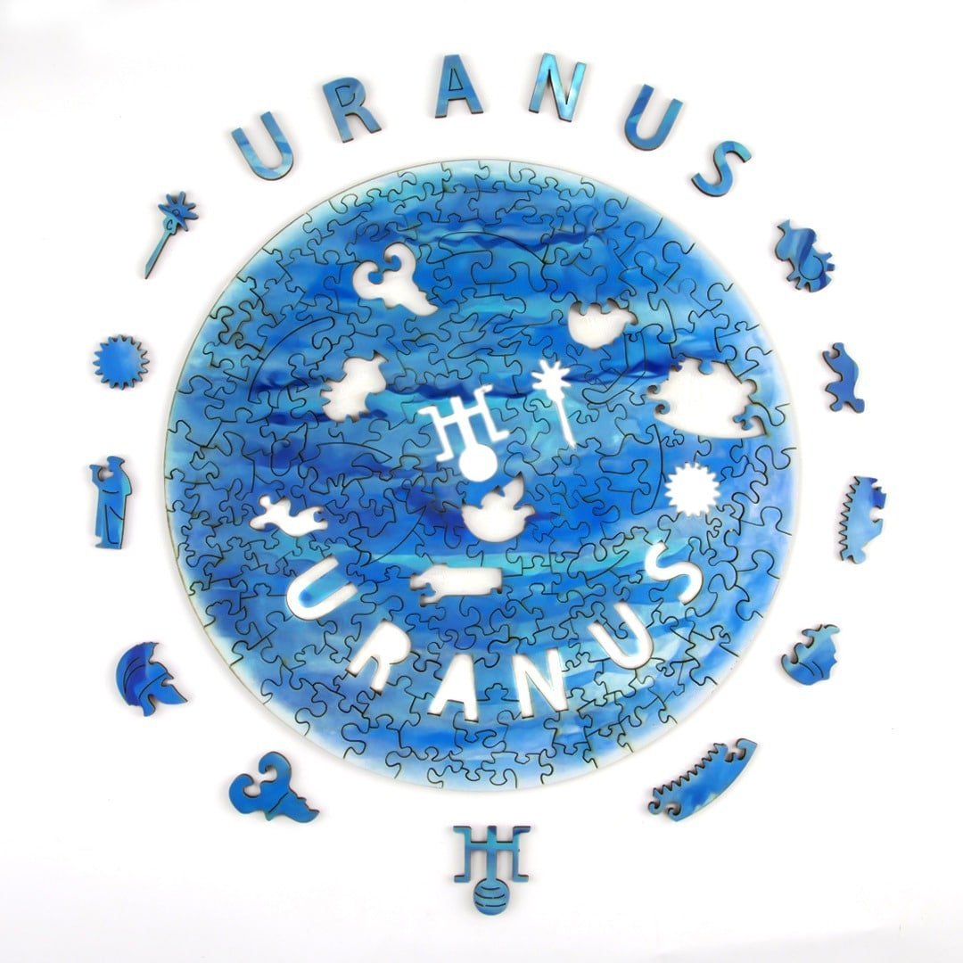 URANUS Wooden Jigsaw Puzzle - KAAYEE Puzzle