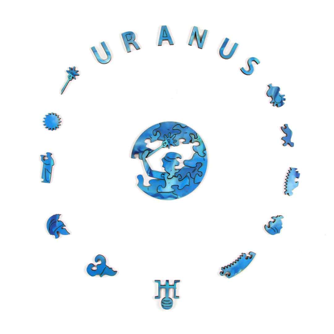 URANUS Wooden Jigsaw Puzzle - KAAYEE Puzzle